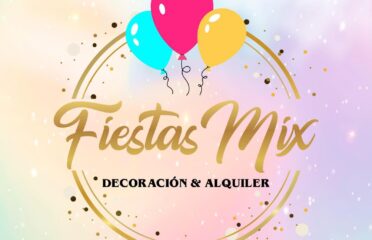 Fiestas mix | Decoración para fiestas y alquiler de mobiliario